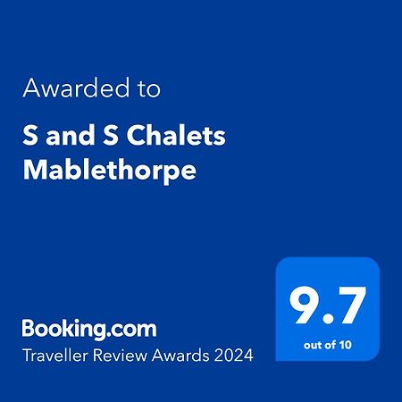 S And S Chalets Мейблторп Экстерьер фото